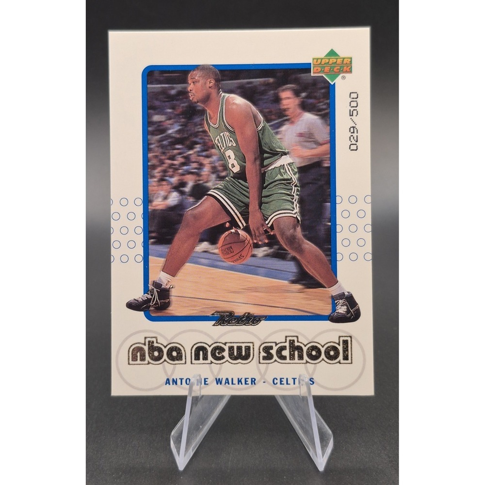 1999 Upper Deck Antoine Walker #S26 Retro Old School/New School /500 Celtics